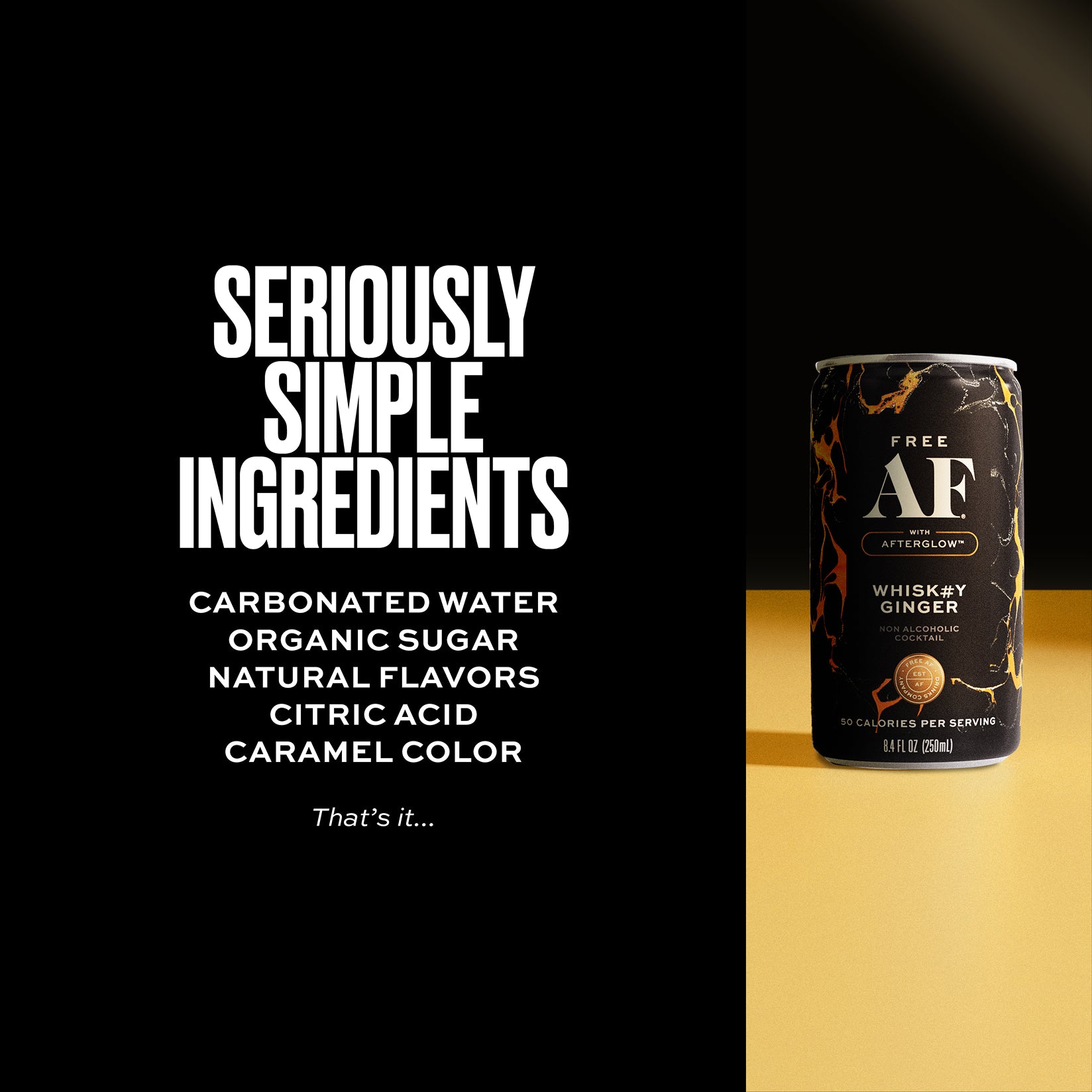 WHISK#Y GINGER (12 PACK)