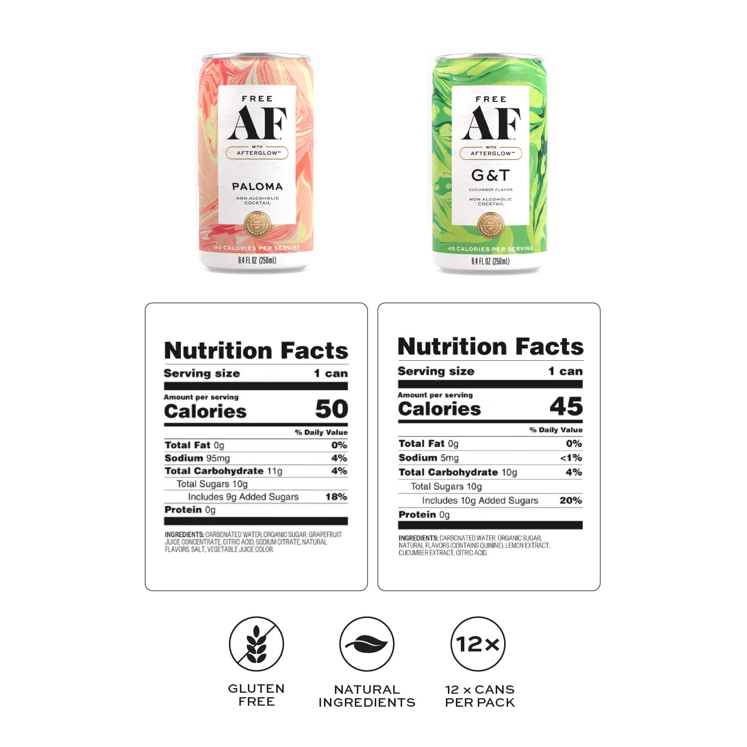 FREE AF VARIETY PACK (12 PACK)