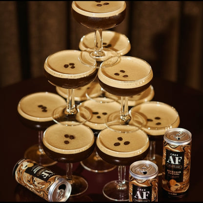 Free AF Cocktail Espresso Martini  Pyramid