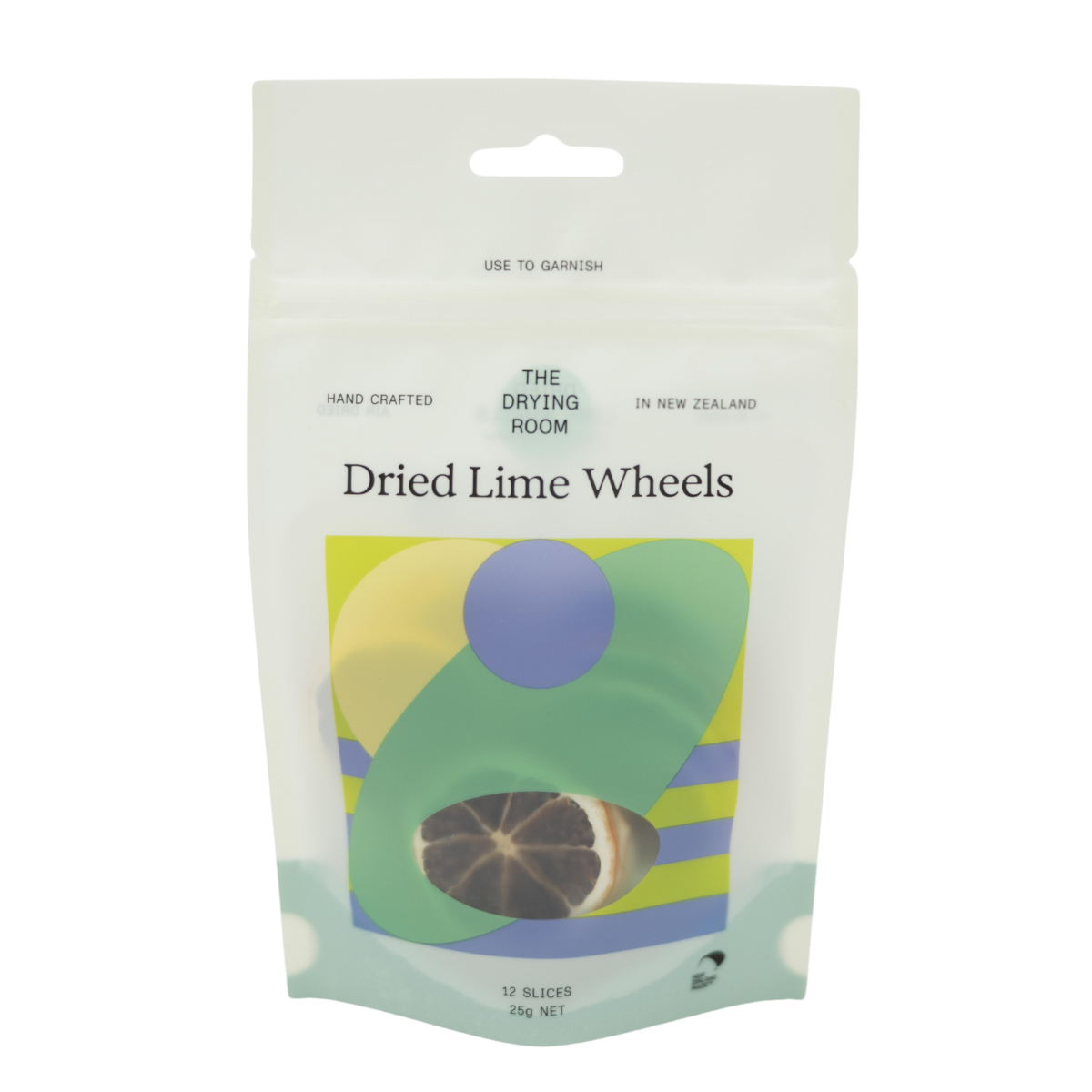 Dried Lime Wheels (12 slices)