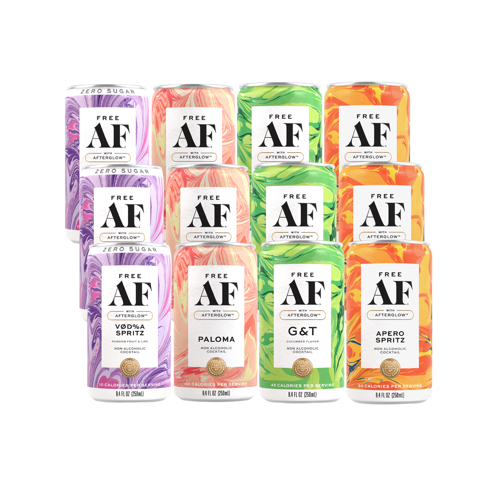 FREE AF VARIETY PACK (12 PACK)